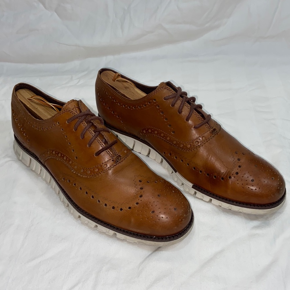 Cole Haan Men's Zerogrand Wing Ox Leather Oxford 10.5W